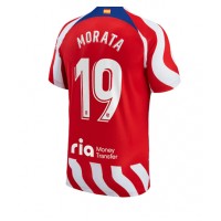Atletico Madrid Alvaro Morata #19 Fußballbekleidung Heimtrikot 2022-23 Kurzarm